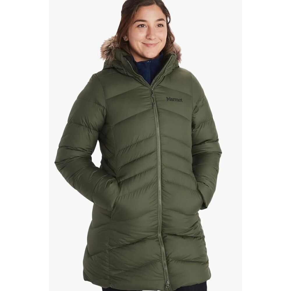 MARMOT Women's Montreal Mid-Thigh Length Down Puffer Coat